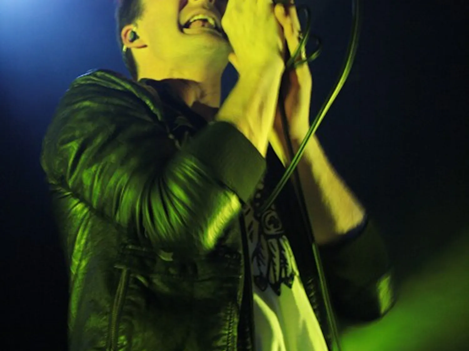 TRICK OR TREAT — Hardcore band Anberlin played an energetic show at the 9:30 club, sporting masks from the movie “The Strangers.†The show drew enthusiastic reactions from the crowd.