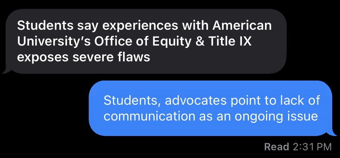 title ix - hed and sub graphic