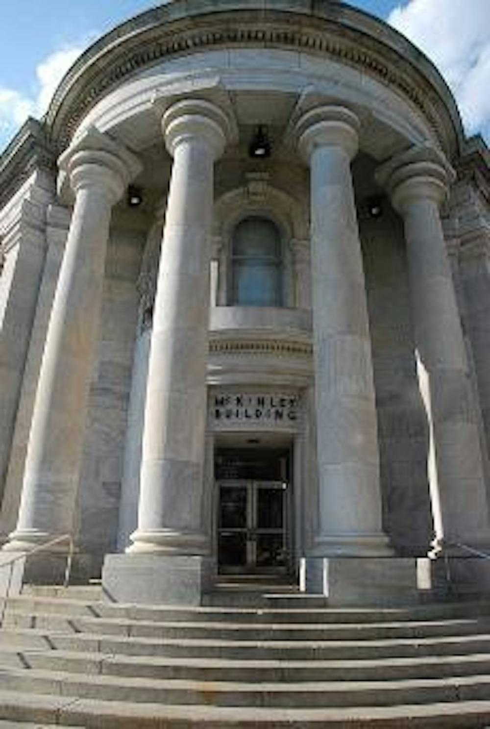 SPARE SOME CHANGE? - The School of Communication needs $20 million to transform the McKinley building into the school's new facilities. The plan includes a new 200-seat theater, a state-of-the-art newsroom and a TV studio. AU hired architect firm Bowie Gr