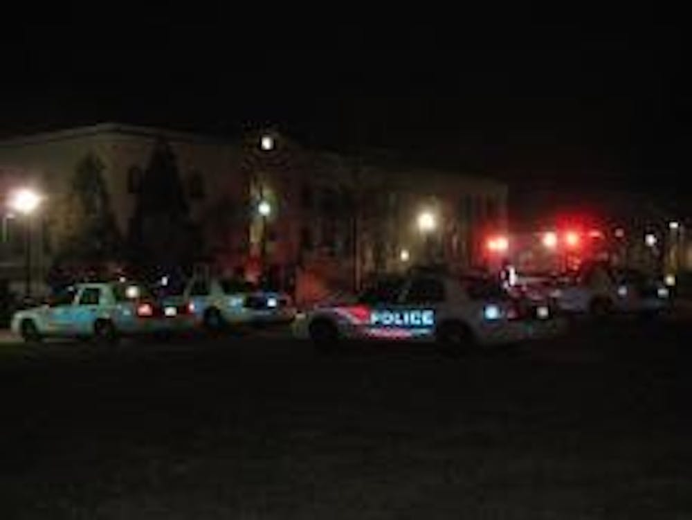 EMERGENCY RESPONSE - MPD, DCFD and Public Safety respond late Saturday to a fight in MGC. Police estimate 500 to 600 people were present at the time of the incident.