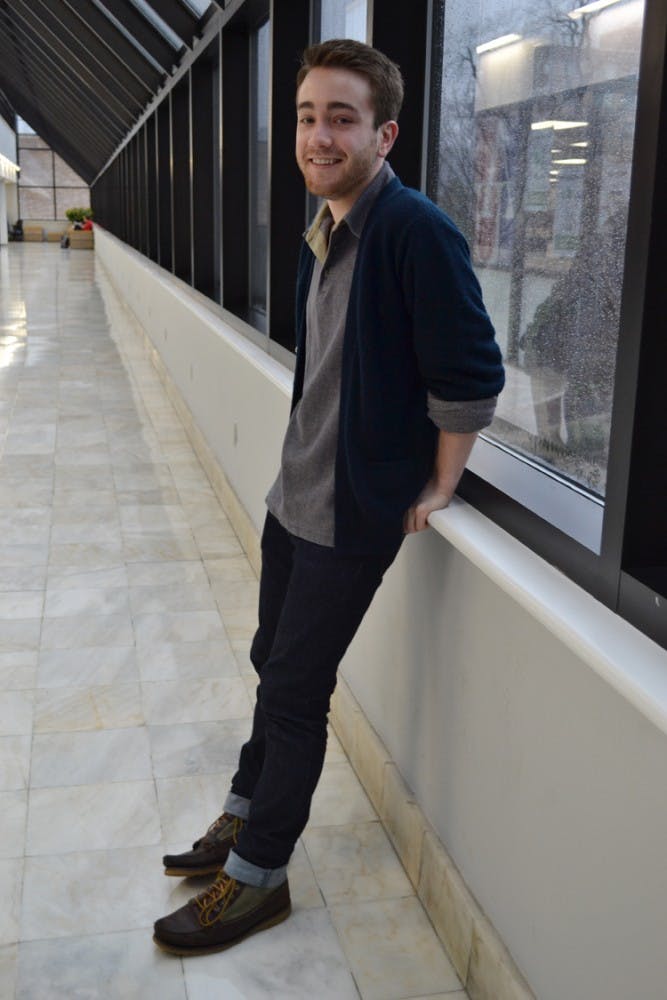 Thrifted Cardigan
Christian Dior
Thrifted Polo
L.L. Bean
Jeans
Uniqlo
Boots
Red Wing