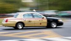 DISTANCE TO METERS - Mayor Adrian M. Fenty recently decided to change taxi fares from a zone system to a time-and-distance system.