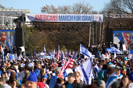 Israel march: 1
