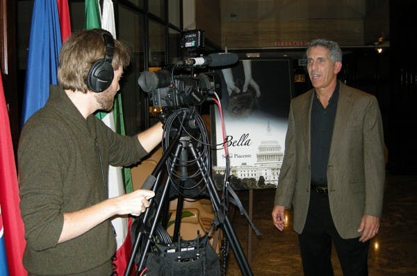 TEAM â€˜BELLAâ€™ â€”  SOC Professor Steve Piacente has taken to the web to build anticipation for his self-published novel â€œBella.â€ Piacente has made YouTube videos to market directly to interested readers.