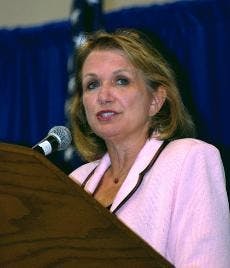 PATIENTS ARE PEOPLE - Elizabeth Edwards ends the Breastival by speaking about her journey fighting breast cancer. Edwards said it is important to be seen as more than a cancer patient.