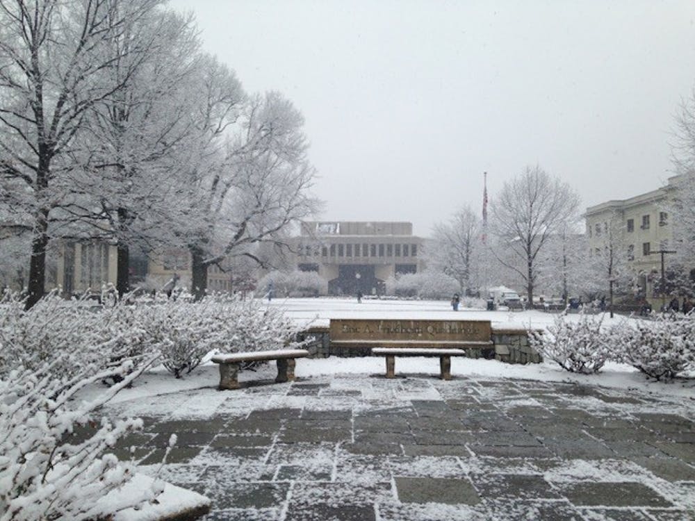 Campus prepares for record-breaking blizzard
