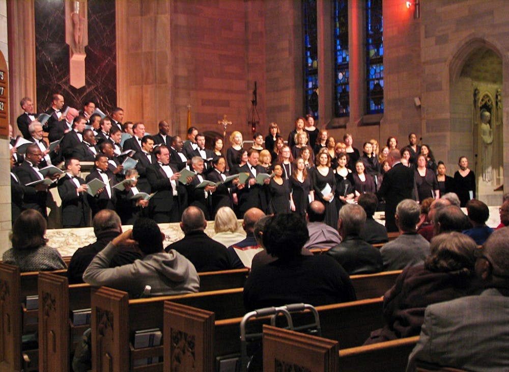 OPERA DIGS DEEP â€” The Washington National Opera Chorus performed a number of works at St. Annâ€™s Catholic Church as an effort to raise funds for the American Guild of Musical Artists Relief Fund, which helps members out financially should they need support.