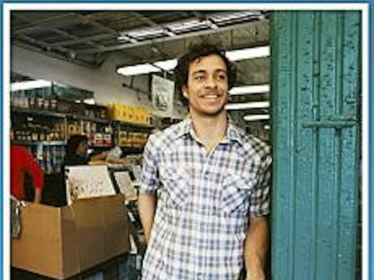 Soulful singer-songwriter Amos Lee helped raise money for MySpace's Rock for Darfur Saturday night.