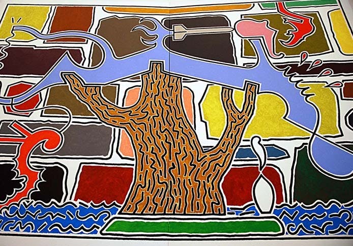 WRITING ON THE WALL â€” In its latest exhibit, the Katzen Arts Center is hosting the works of local D.C. artist Tom Green. In his art, Green brings words to life by writing famous quotes over abstract art. Entitled â€œAccident and Intent,â€ the exhibit will be open until March 14.