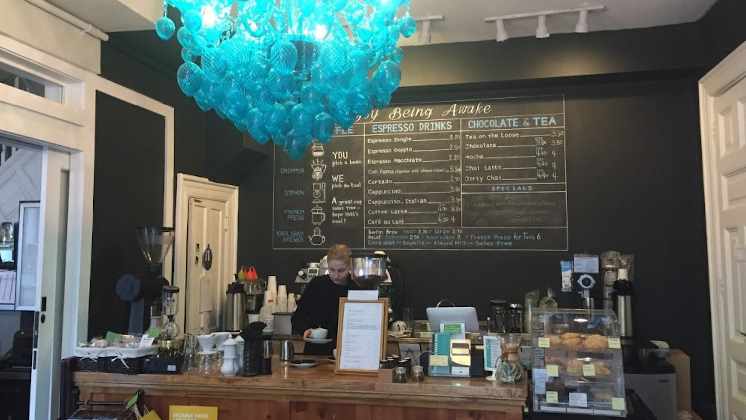 Science and sweets! The unique chemistry between coffee brewing and beakers makes Sweet Science an Adams Morgan hot spot. 