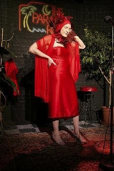 GARDEN PARTY - Local theater group Ganymede Arts brings the cult hit "Grey Gardens," a documentary of Jacqueline Bouvier Kennedy Onassis' cousin "Little Edie,"  to new life as the play, "After the Garden: Edith Beale Live at Reno Sweeney." The backroom of