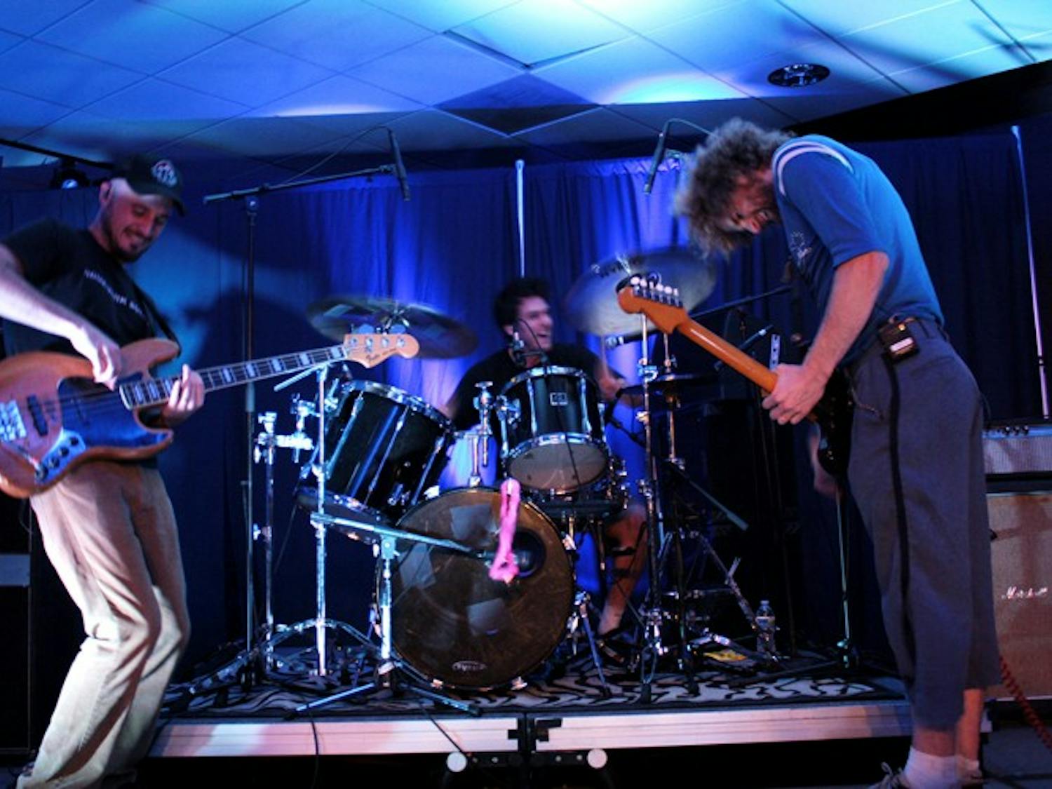 ‘RADIO’ WAVES — alternative-rock band State Radio played a well-received set and took the opportunity to share their political views with the audience. Over the past eight years, the band has built a reputation for combining their high energy rock with support for various causes and charities.