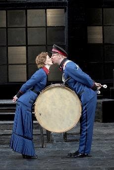 'MAJOR' THREADS - For the Shakespeare Theatre's production of George Bernard Shaw's "Major Barbara," special attention was given to each character's costumes. Costume designer Robert Perdziola experimented with different fabric colors and various textures