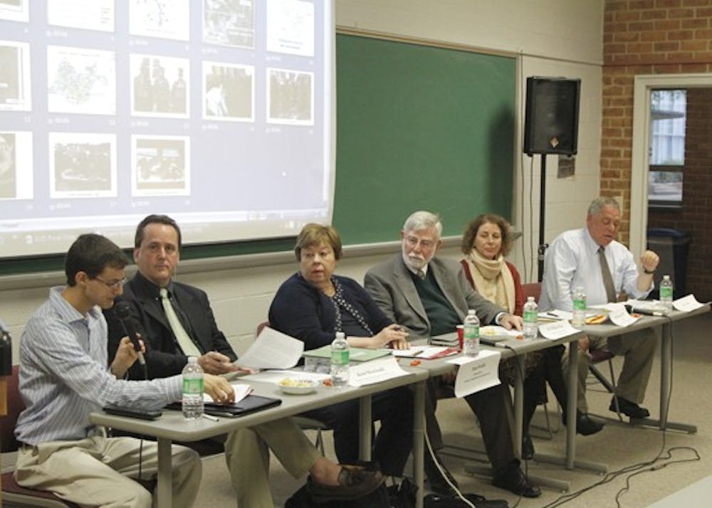 AU senior hosts panel on Army Corps' weapons excavation