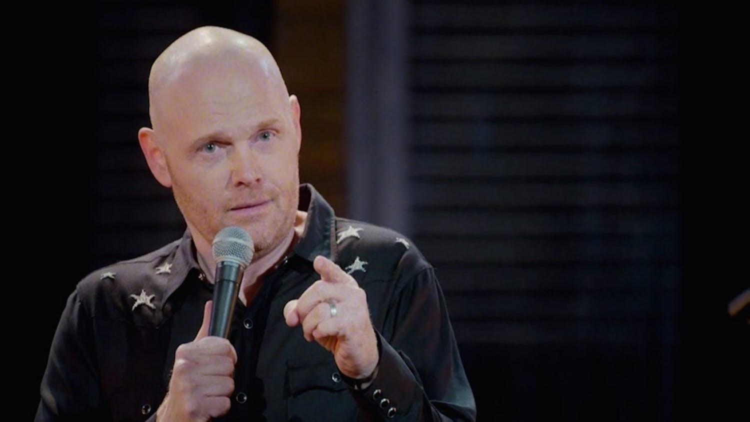 Bill Burr in his latest special, "Walk Your Way Out."&nbsp;