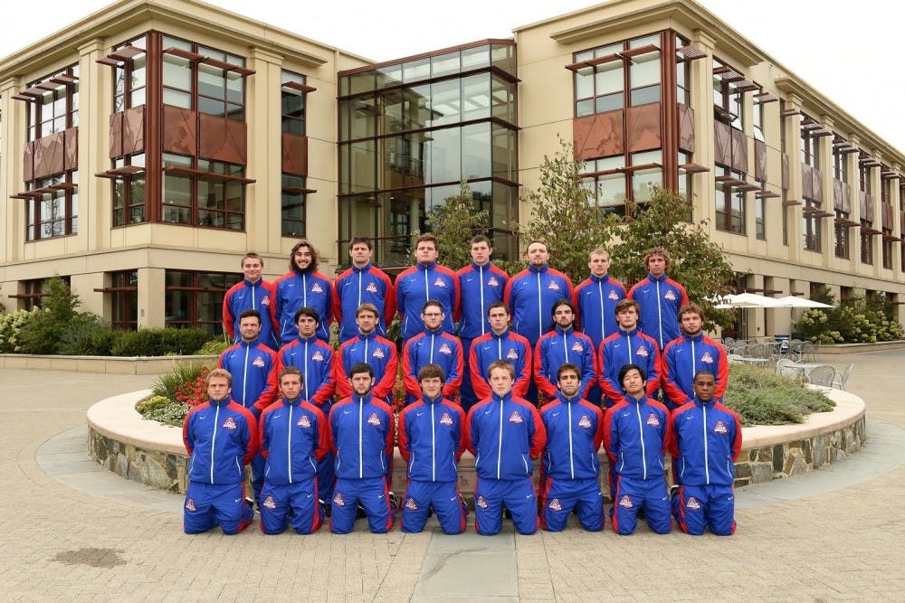 Photo Credit:&nbsp;AU Athletic Communications2015-2016 AU Wrestling Team
