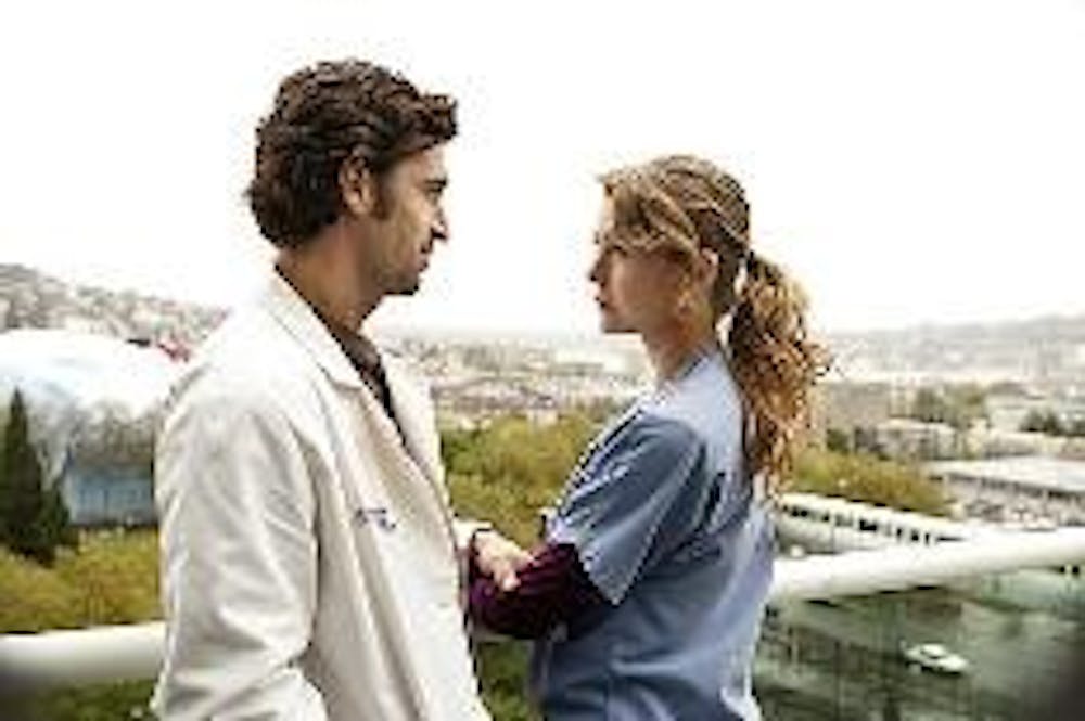 FALLING APART - The storyline of Meredith Grey and Derek Shepard on "Grey's Anatomy" is one of the many examples of how TV producers are trying too hard to keep us entertained. It all went downhill after the third season, when Izzie started sexing ghosts.