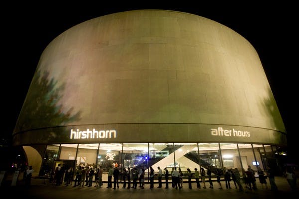 NIGHT AT THE MUSEUM â€” D.C.â€™s own Hirshhorn museum brought underground art to the mainstream this past Friday night with their event, Hirshhorn After Hours, which combined modern art with a party feel.