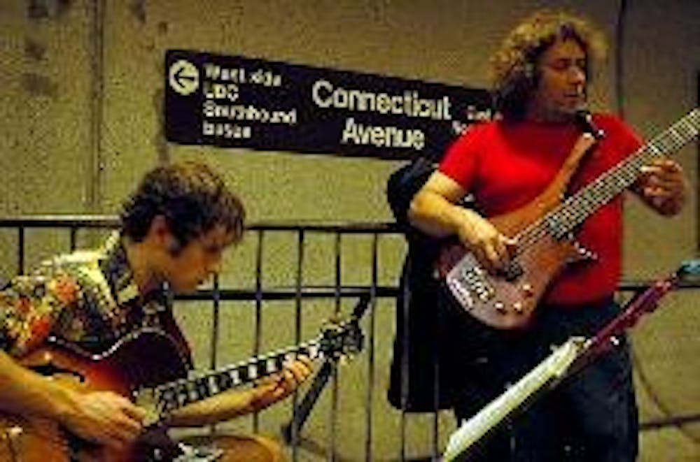 Musicians at the Van Ness/UDC Metro Station