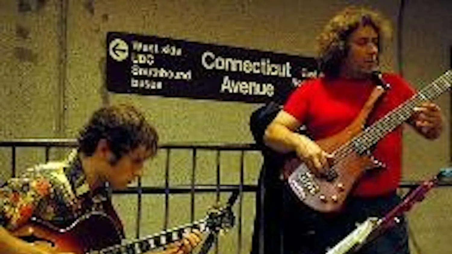 Musicians at the Van Ness/UDC Metro Station