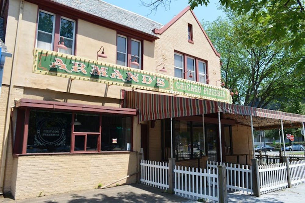 The original Armand\'s Chicago Pizzeria on Wisconsin Avenue closed as rent and increased competition put it out of business.