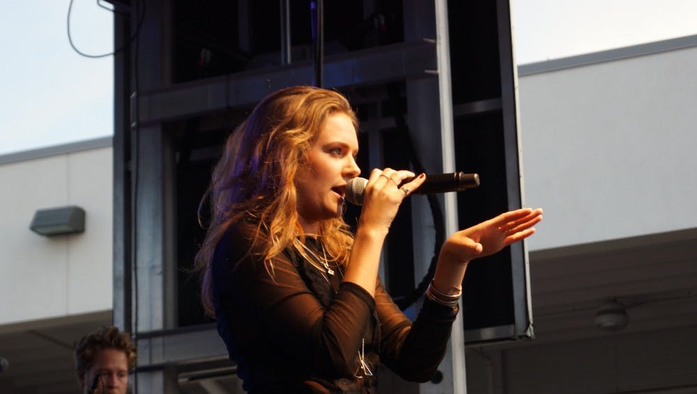 	“Habits” singer Tove-Lo performs at the All Things Go Fall Classic.