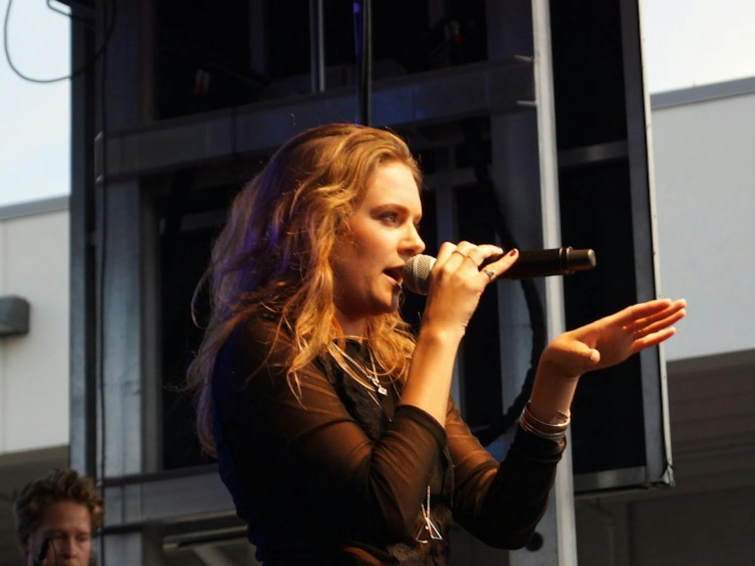 	&#8220;Habits&#8221; singer Tove-Lo performs at the All Things Go Fall Classic.
