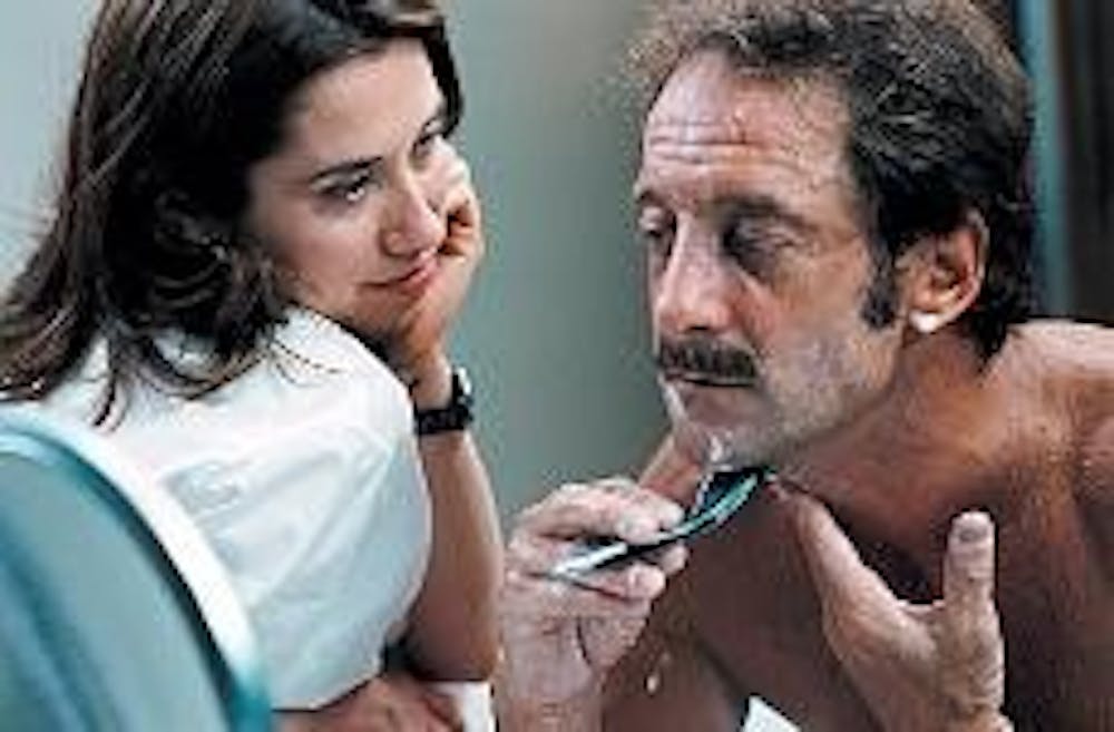 Marc (Vincent Lindon) considers shaving off  'La Moustache.'