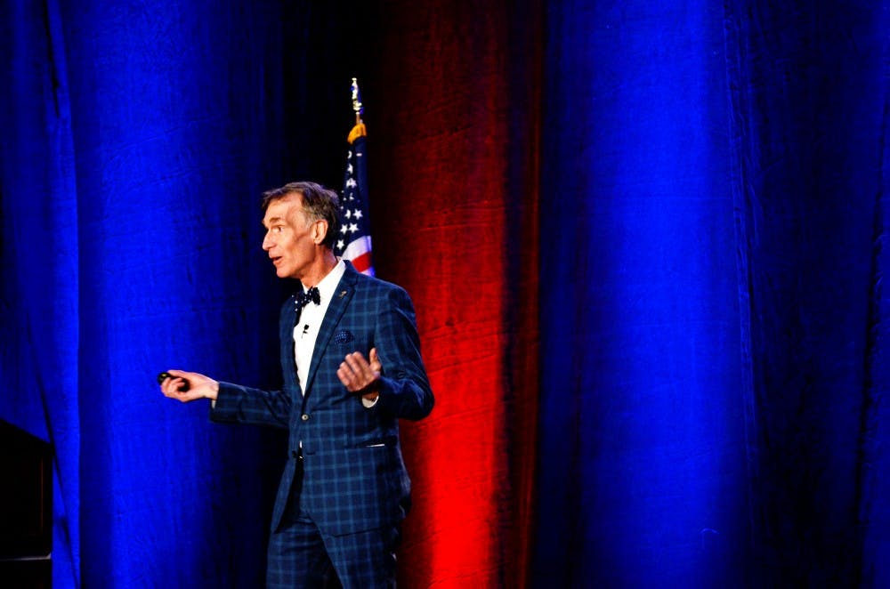  Bill Nye talks climate change, space exploration at KPU event