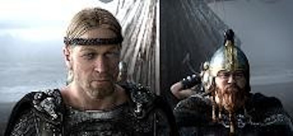 DIGITAL EPIC - Ray Winstone portrays the eponymous hero in Robert Zemeckis' adaptation of the legendary story "Beowulf." Using digitally rendered graphics, the film fails to establish a connection with the audience.