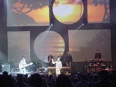 'A BEAUTIFUL MESS' - Singer-songwriter Jason Mraz played career hits to adoring fans Monday night at DAR Constitution Hall. Throughout the concert, fans were invited to send texts to a specified number and the messages were then displayed on the many vide