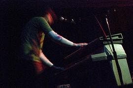 THE AGE OF AQUARIUM - Harris set the beat with energetic, tight drumming during Sunday night's show. Bandmate Hutto's keyboarding and vocals melded with her physical percussion to create a unique and organic sound. The duo fed off each other's instrumenta