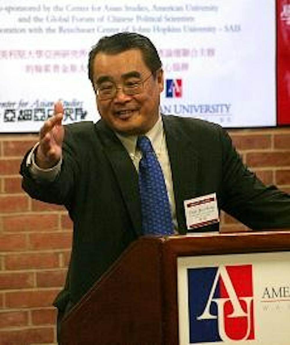 Quansheng Zhao speaks at 111th Asia Forum.