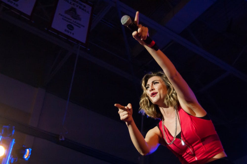 Karmin and JoJo kick off Welcome Week in high spirits