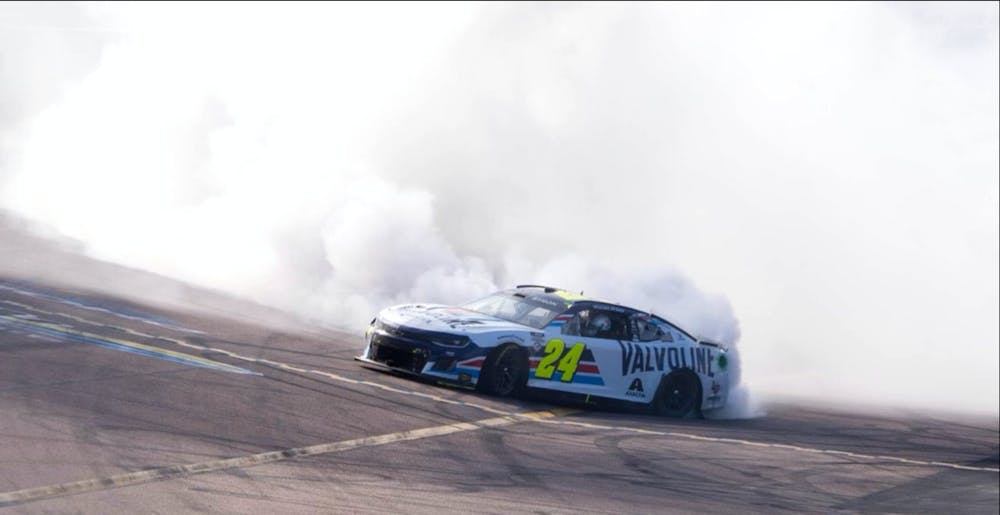 William Barton took the win for Hendrick Motorsports in the Ruoff Mortgage 500 at Phoenix Raceway on Sunday March 12, 2023. (Photo Courtesy of Olivia Dow)