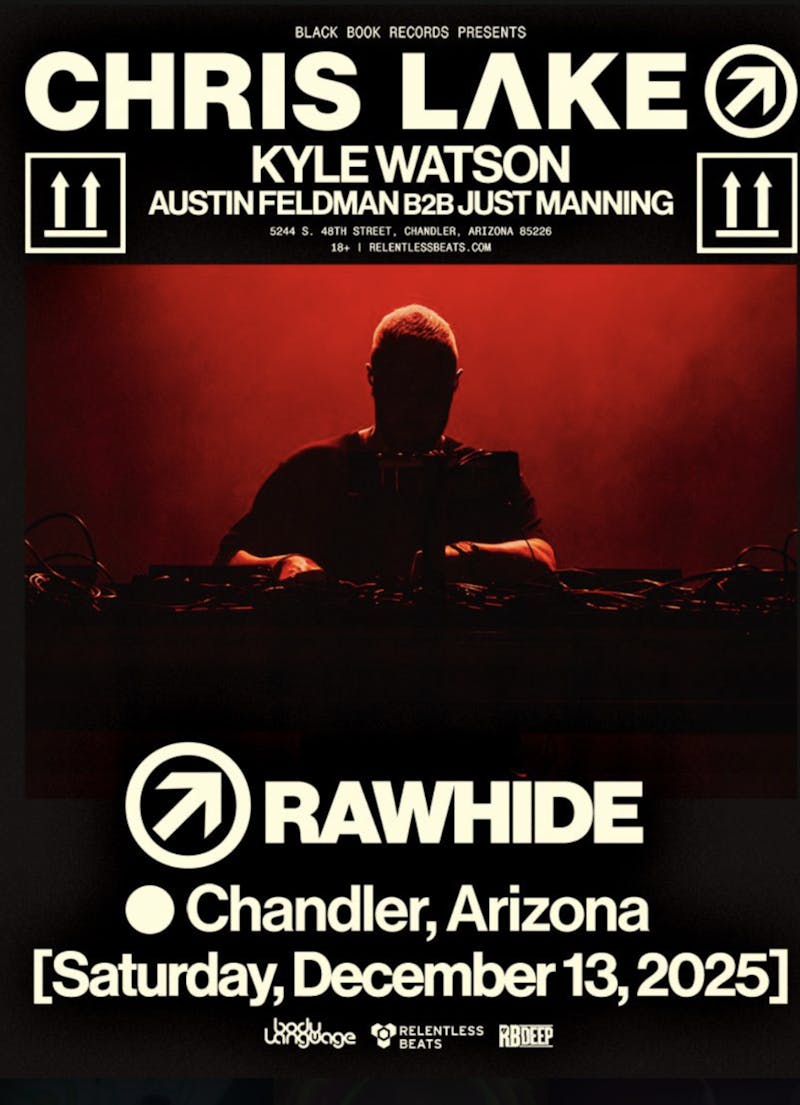 Chris Lake returns To Arizona for a night Of high energy house