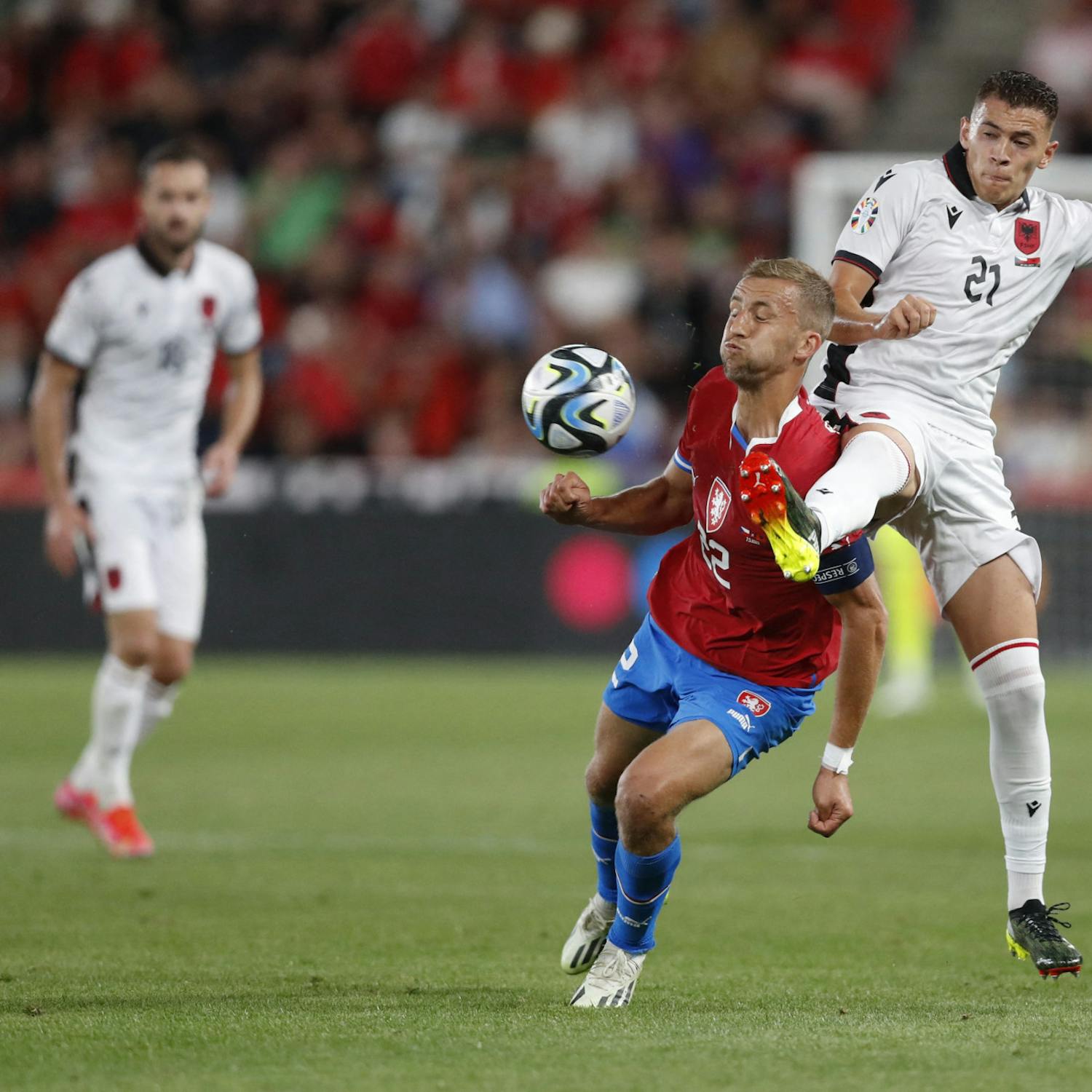 SOCCER-EURO-CZE-ALB-REPORT