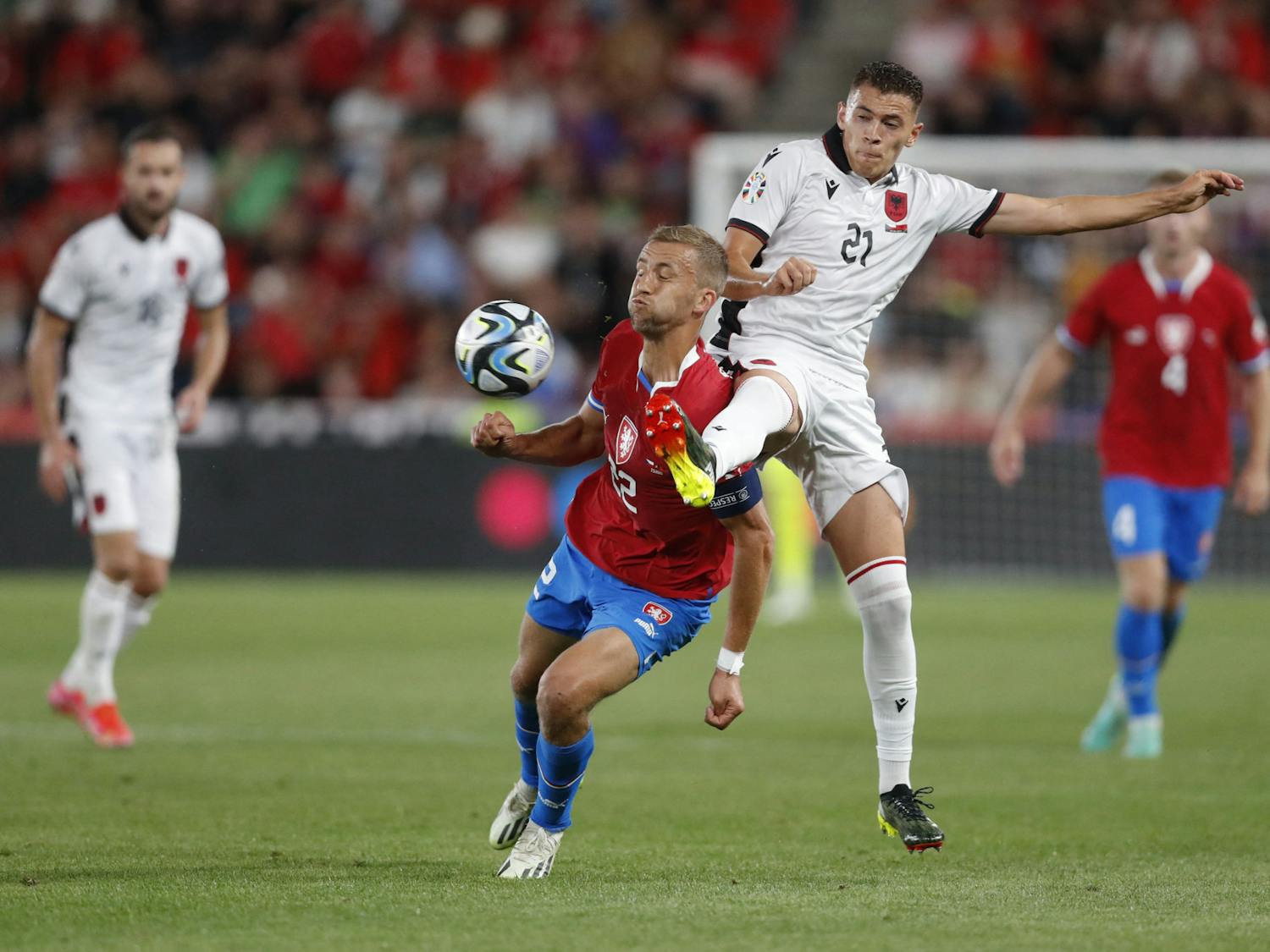 SOCCER-EURO-CZE-ALB-REPORT