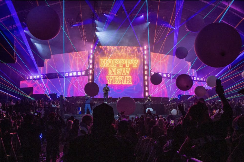 GRiZ rings in the new year at Decadence: The Portal of I11usions. (Pedro Rojo)