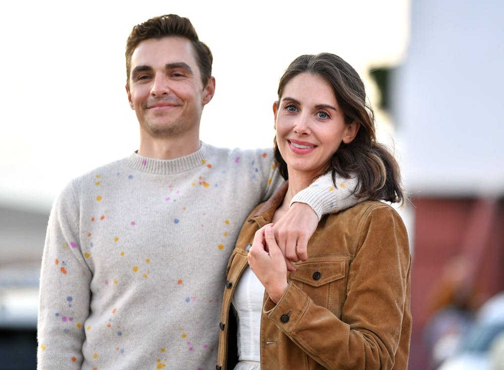 CITY OF INDUSTRY, CALIFORNIA - JUNE 18: (L-R) Dave Franco and Alison Brie attend the Los Angeles advanced screening of IFC's "The Rental" at Vineland Drive-In on June 18, 2020 in City of Industry, California. Available in select theaters, drive-ins, and On Demand July 24.  (Photo by Amy Sussman/Getty Images)