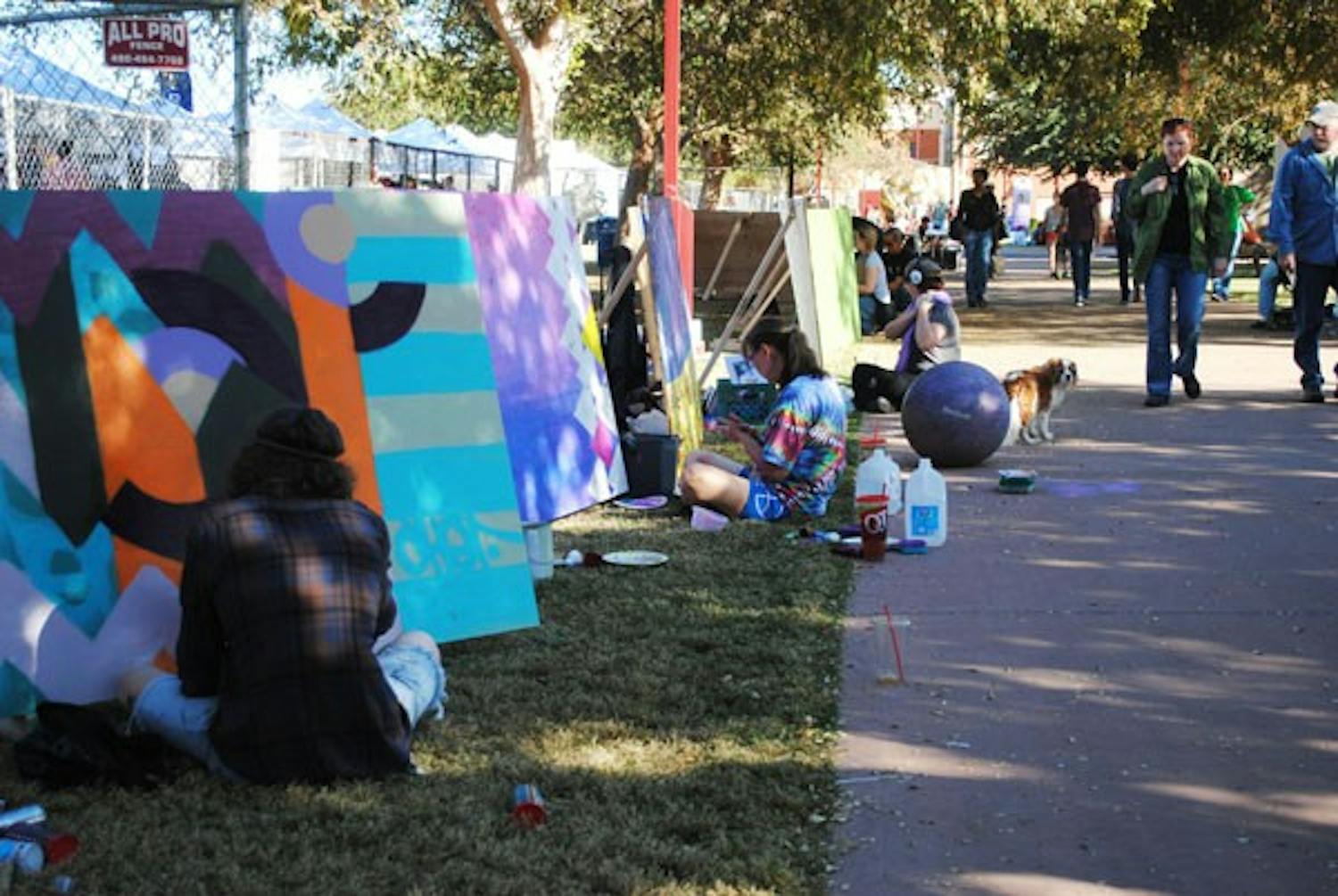 Slideshow: Inaugural Phoenix art festival features Calle 16 mural project