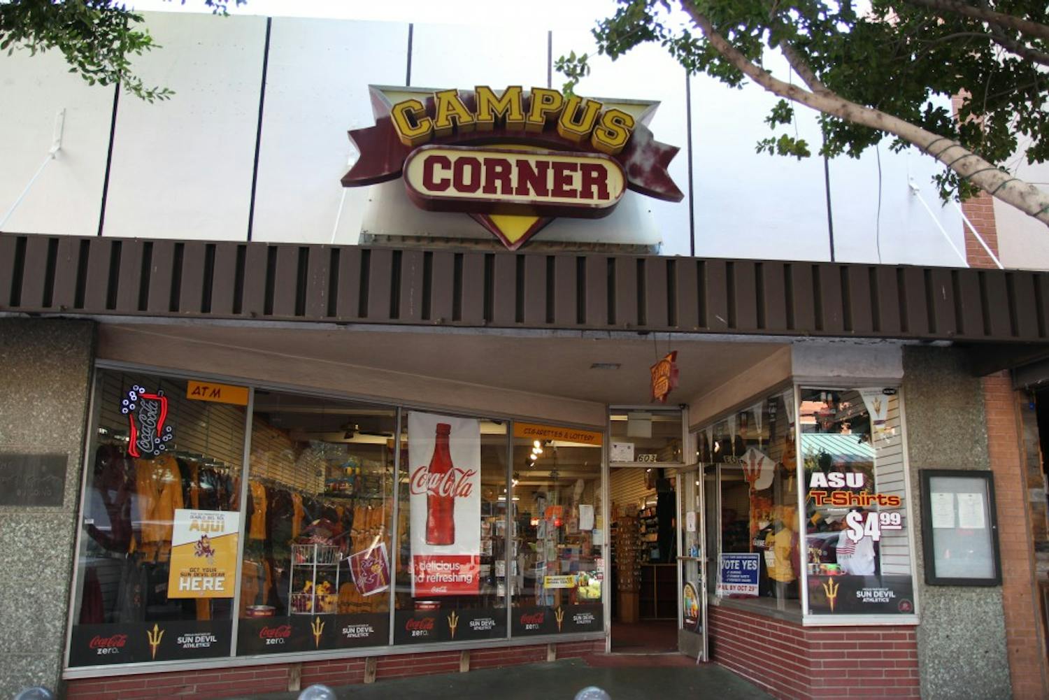 Campus Corner storefront. Photo by Daniel Santa Cruz.&nbsp;