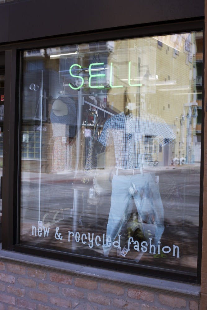 Buy, sell and trade clothing at Buffalo Exchange. Photo by Gabi Nelson