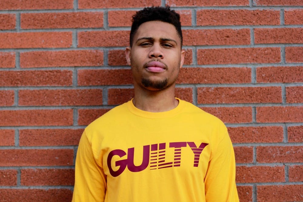 Amir Harris, 21, poses for a photo.&nbsp;