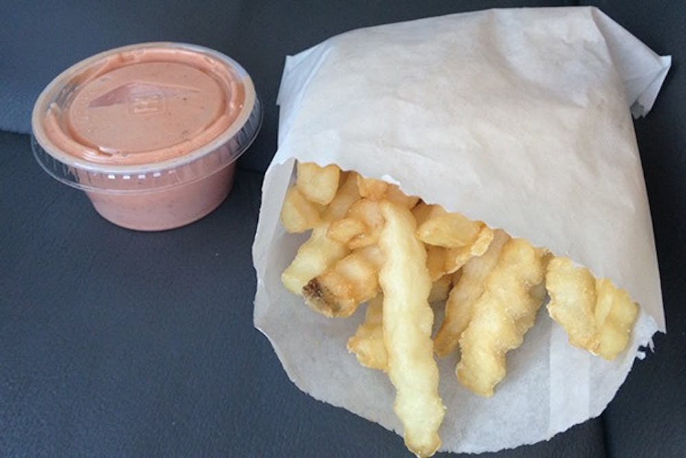 French fries and fry sauce at Lobby's Burgers in Tempe (Photo Courtesy of Celina Jimenez)