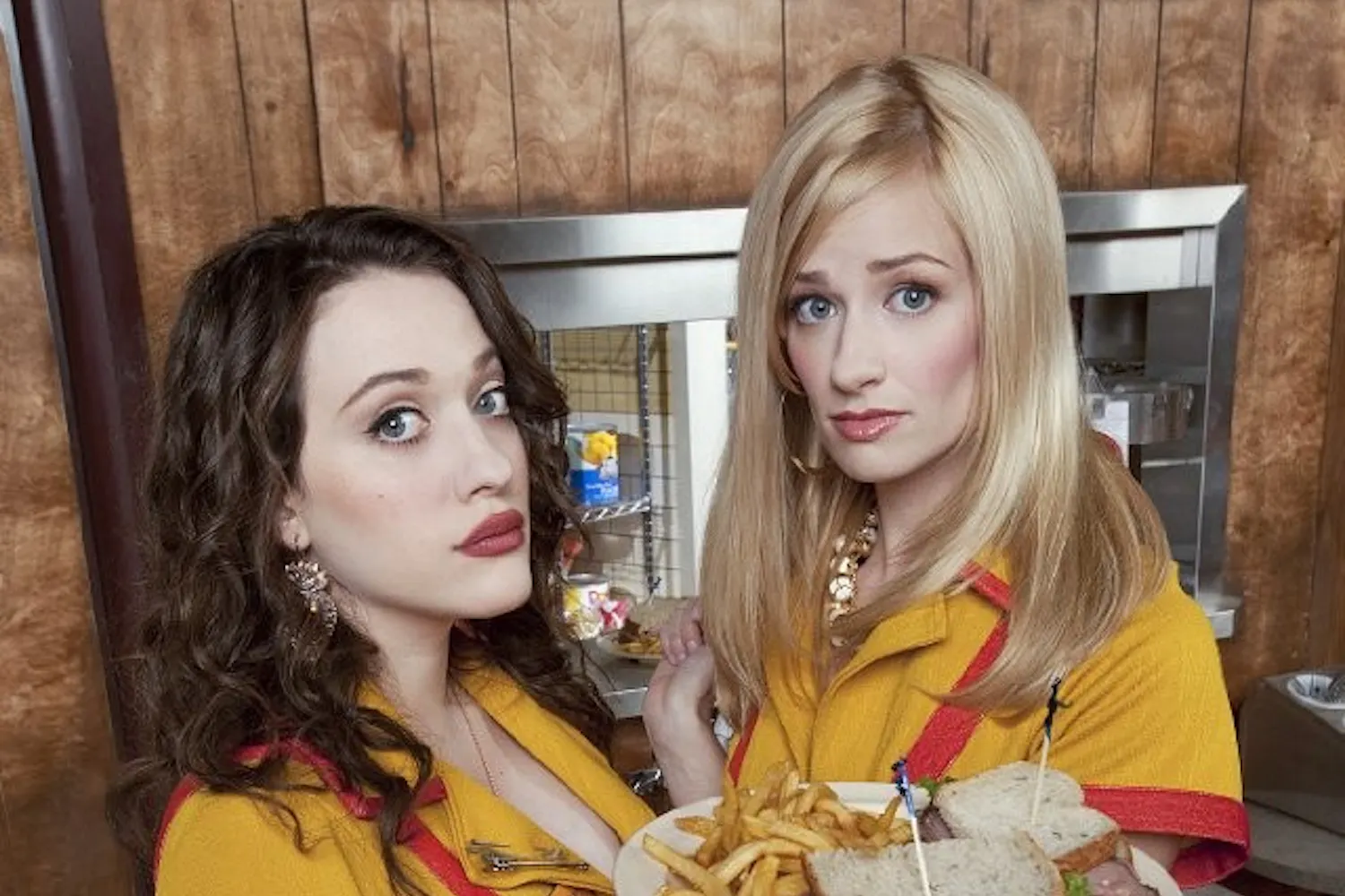 Your order of two broke girls has been served. Photo courtesy of IMDB.com.