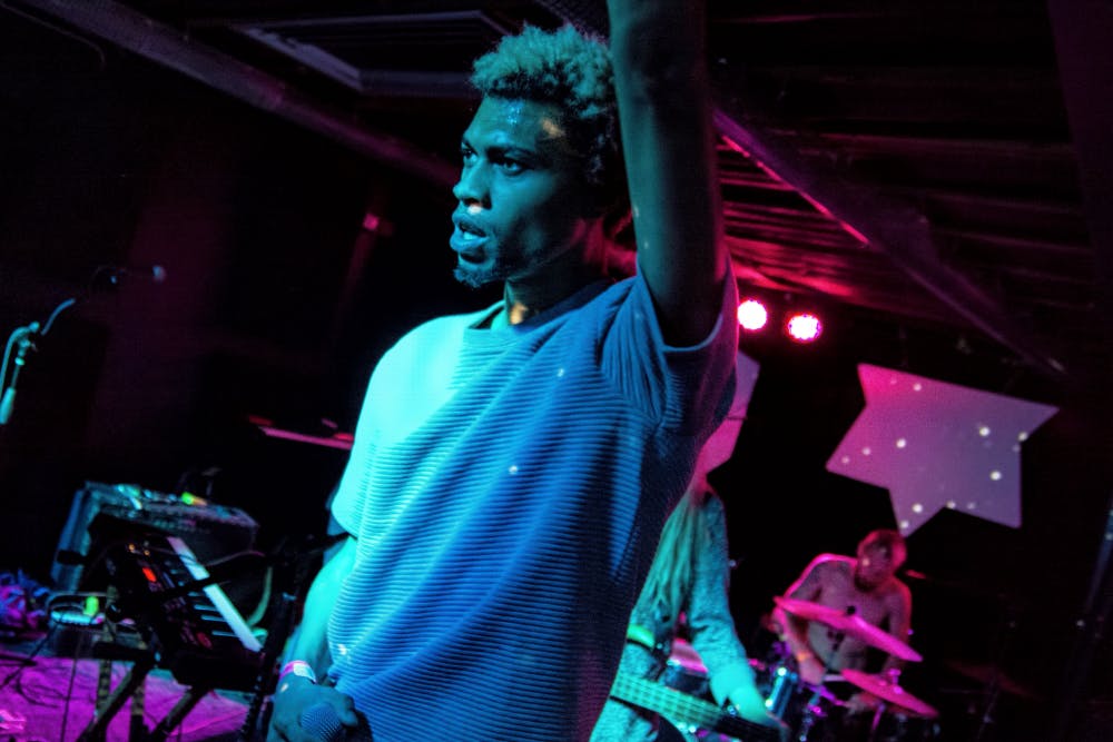 Dadadoh performs at Rebel Lounge.