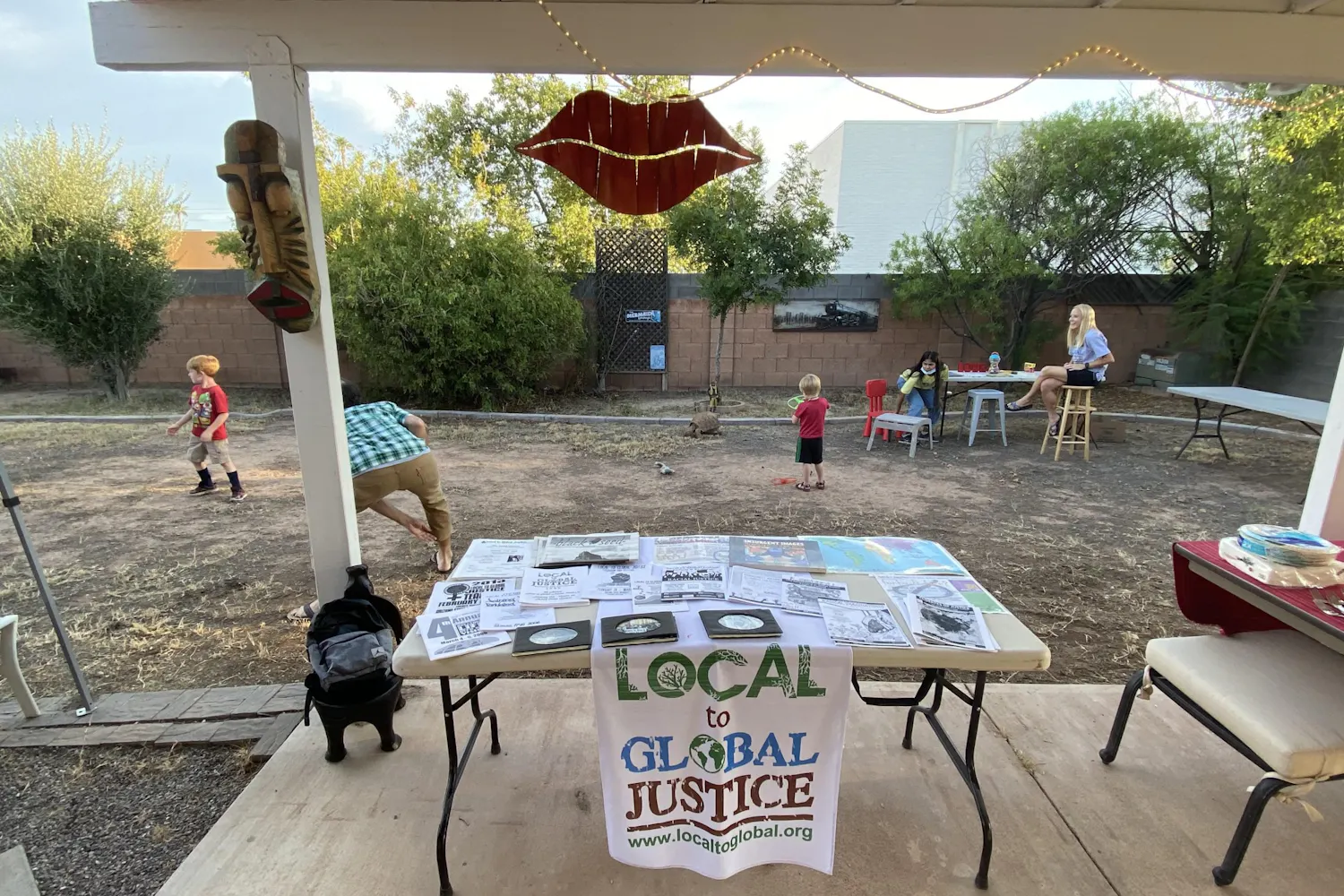 Local to global justice header