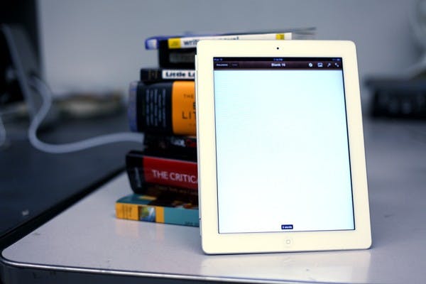 ABOR released a study Monday stating Arizona university students have saved a total of $40.1 million on textbooks over the past five years through a series of implementations to bring costs down. Encouraging students to switch to electronic textbooks has helped significantly. (Photo by Beth Easterbrook)