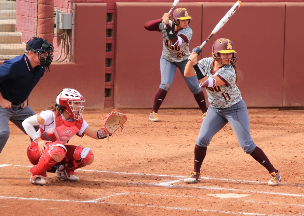 ASU softball splits doubleheader to begin Judi Garman Classic The